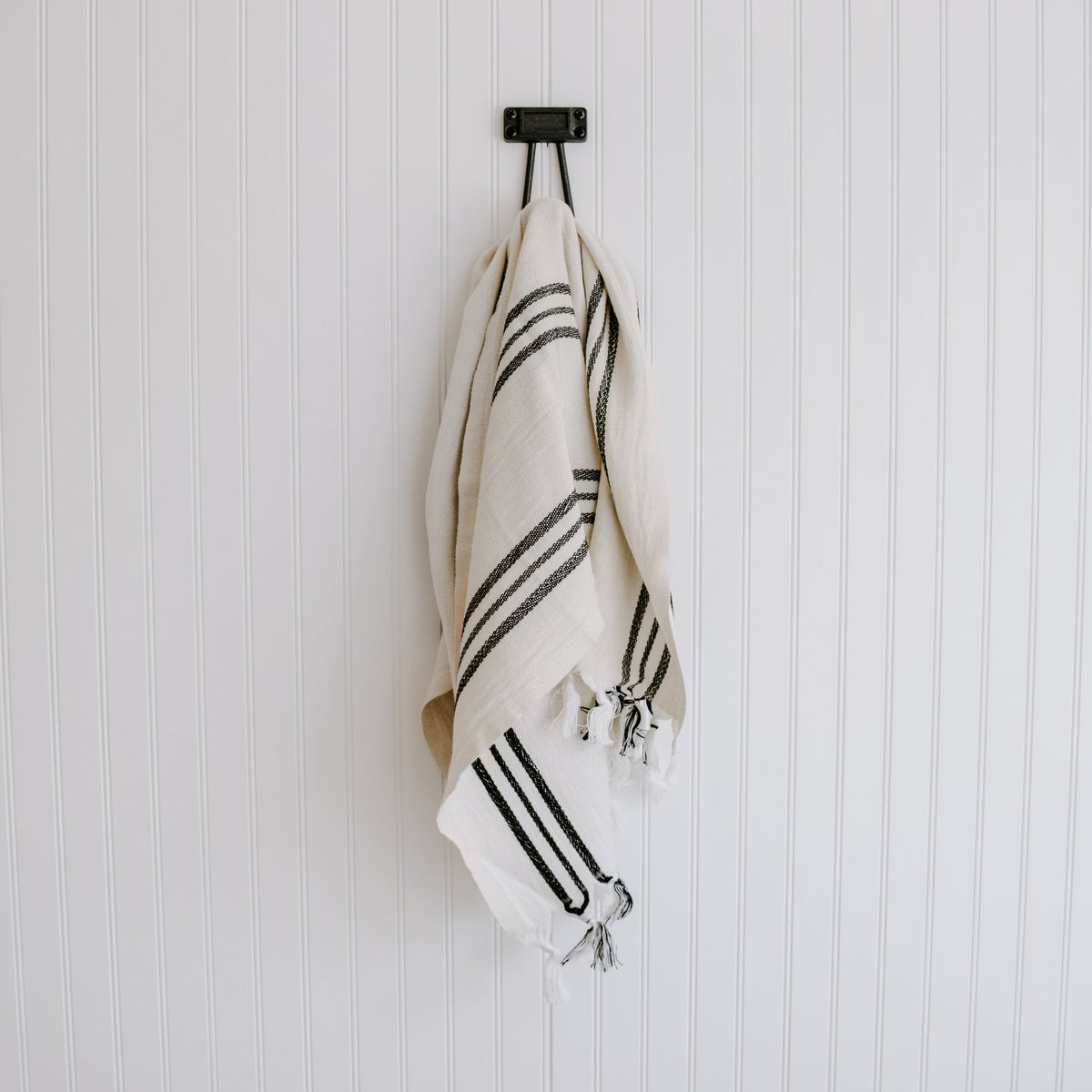 Jordan Three Stripe Turkish Cotton &amp; Bamboo Hand Towel