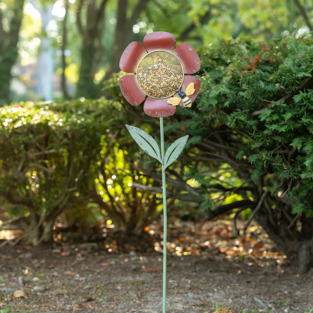 Flower Bird Feeder