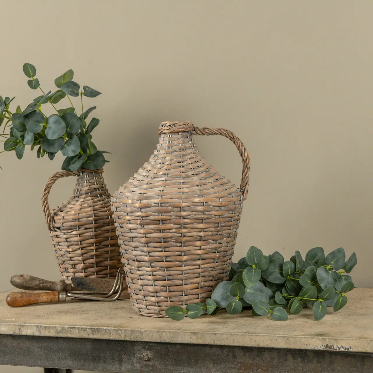 Woven Handle Jug