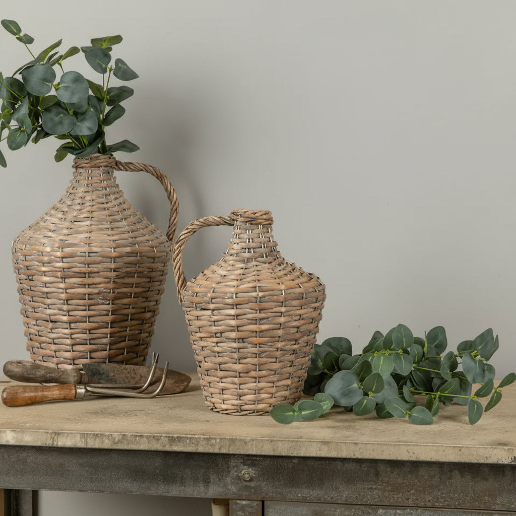 Woven Handle Jug
