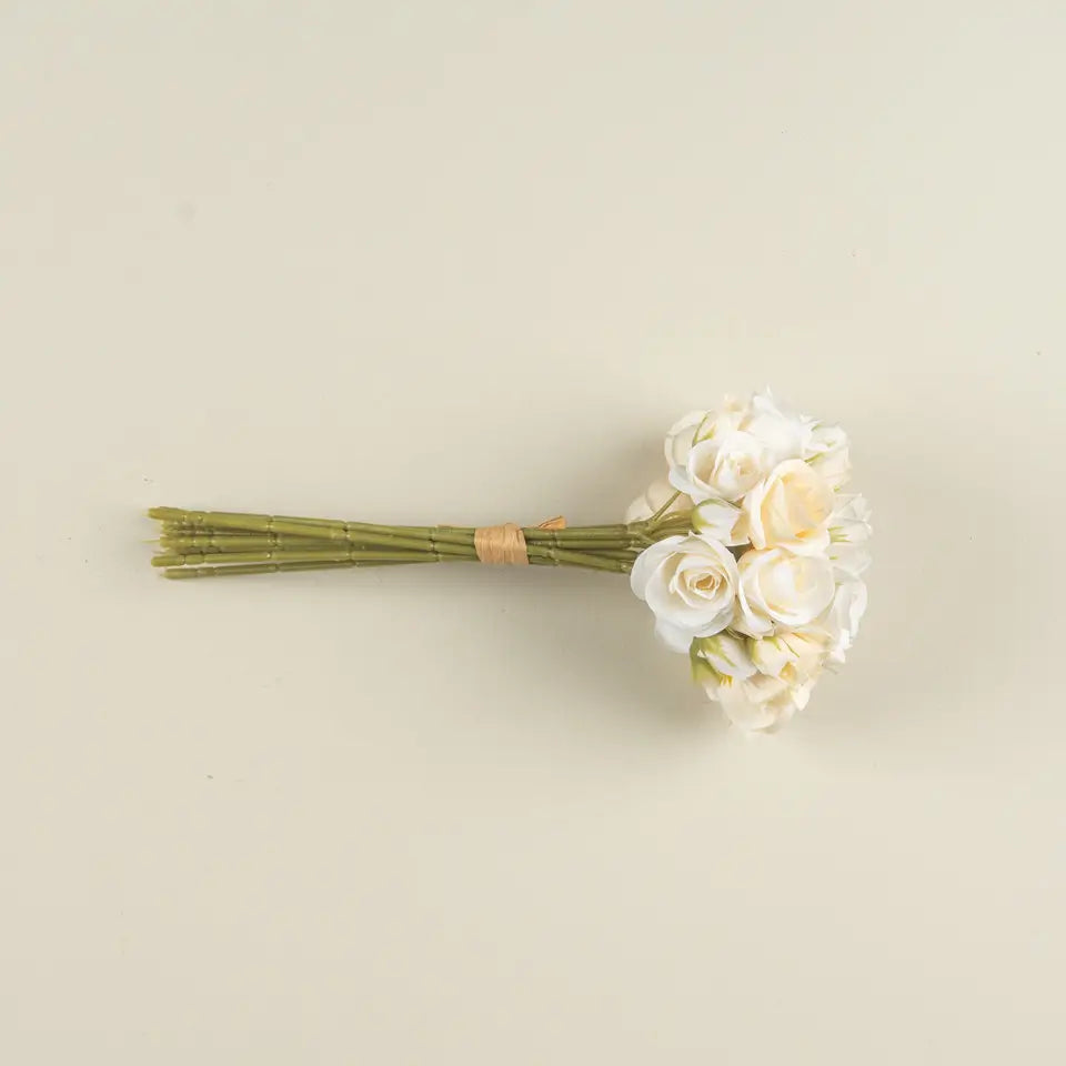 Cream Mini Rose Bundle