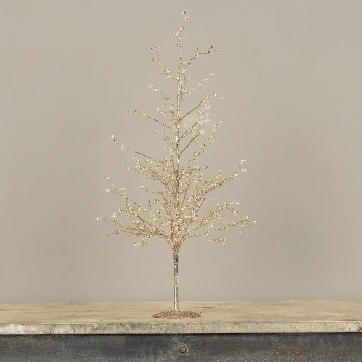 Gold Crystal Tree