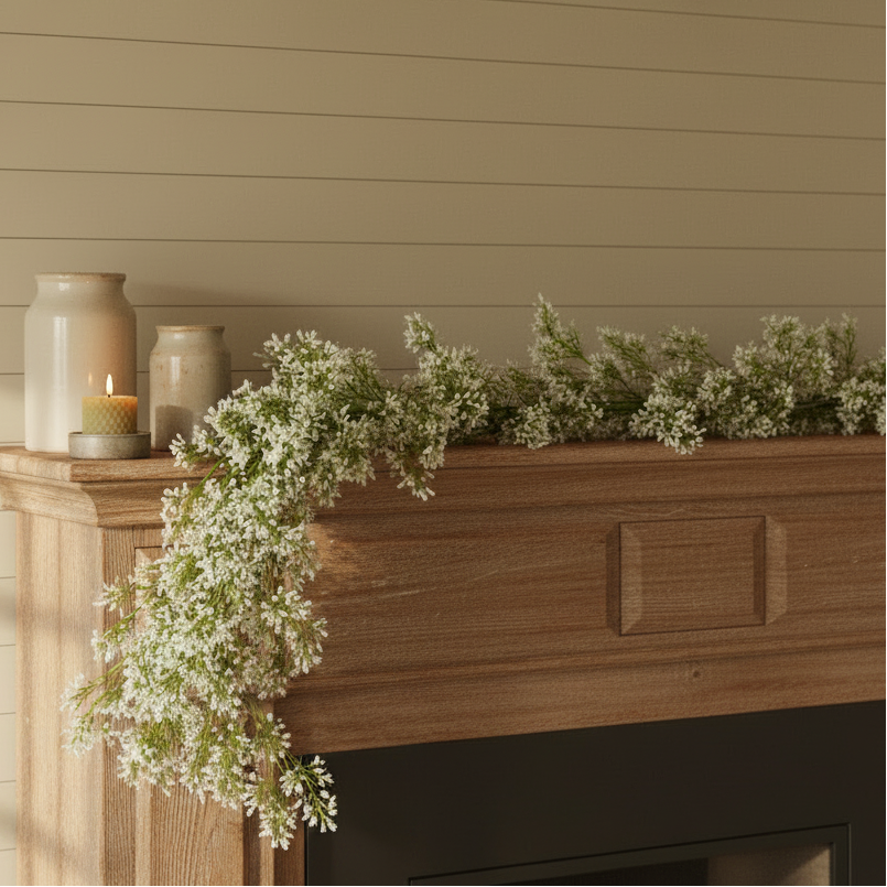 White Mountain Mint Garland