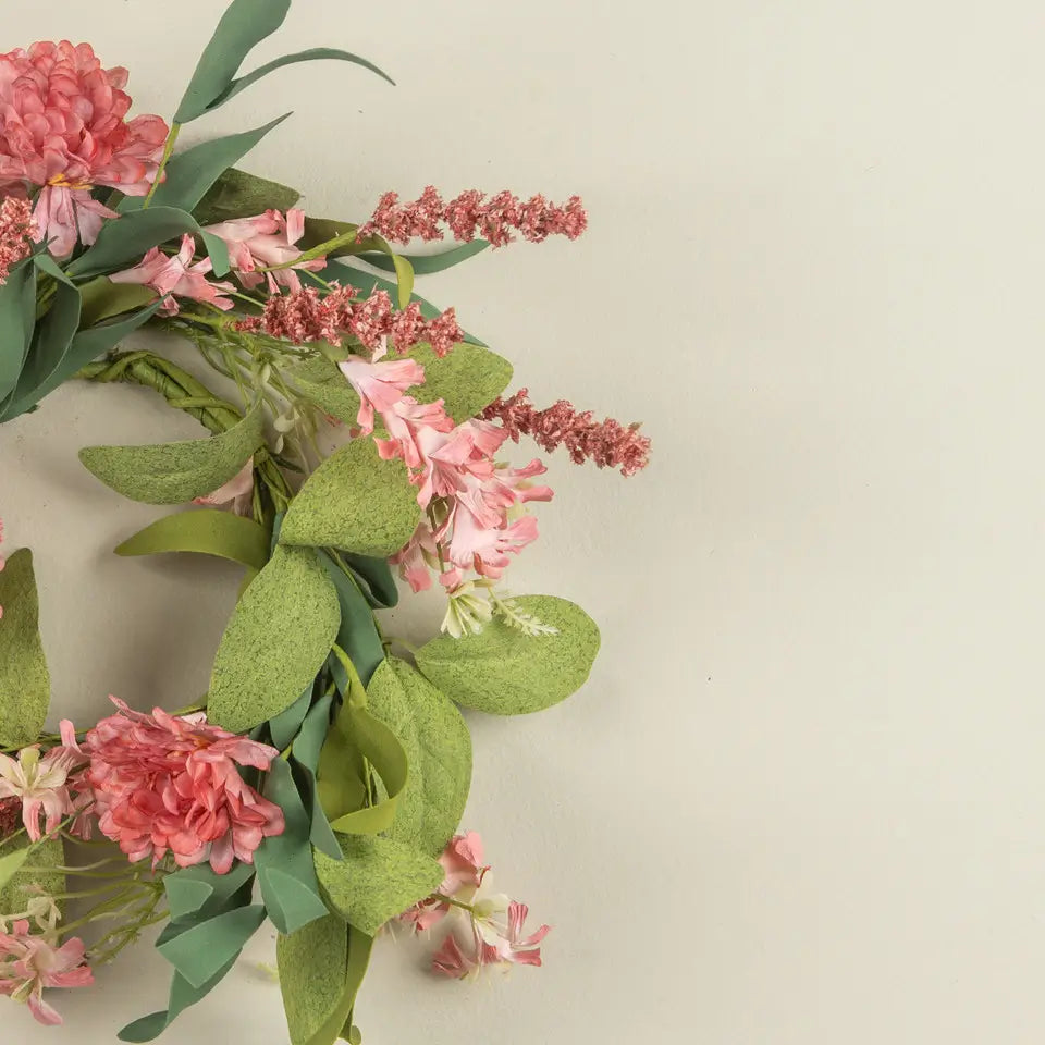 Pink Mixed Spring Candle Ring