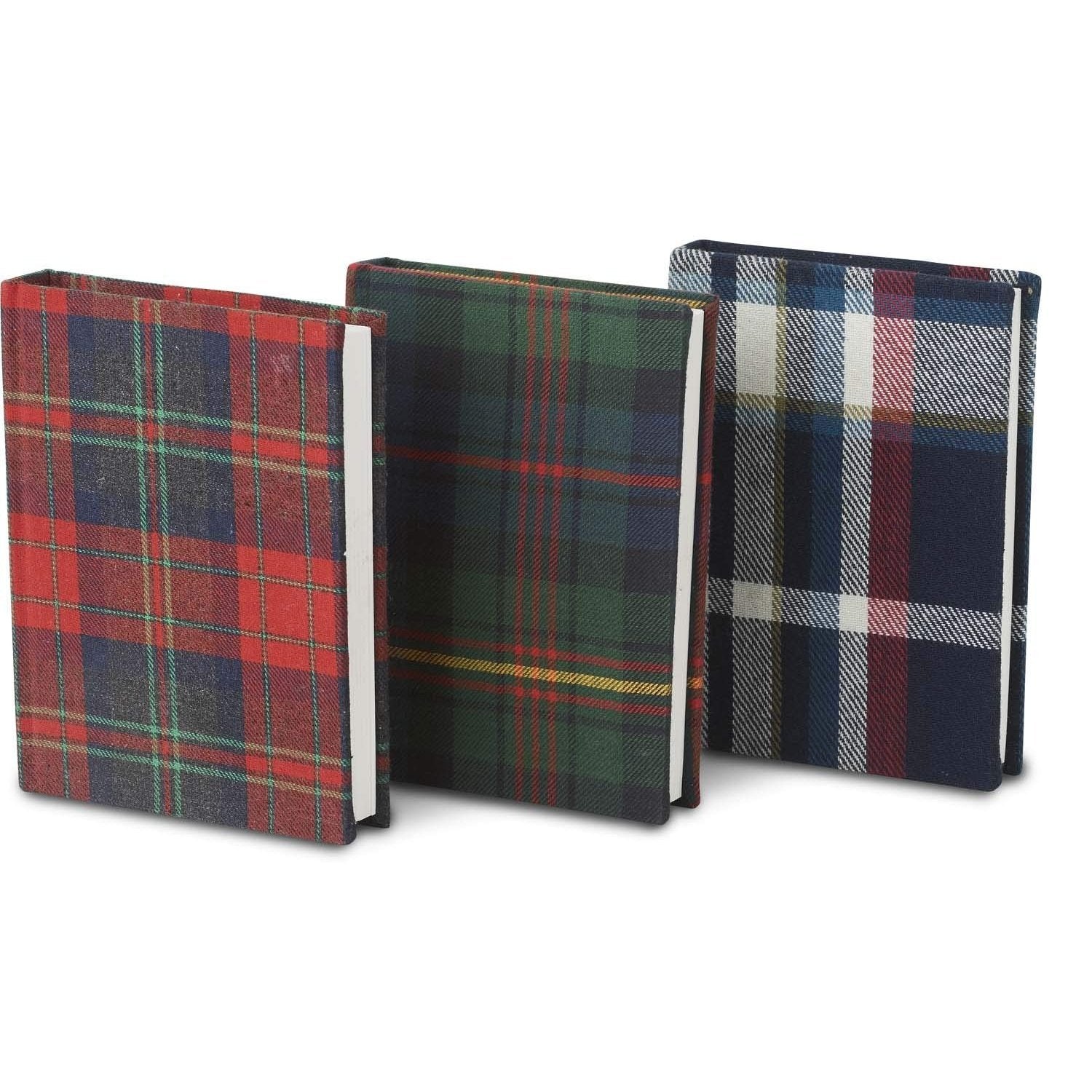 Holiday Plaid Cotton Journal