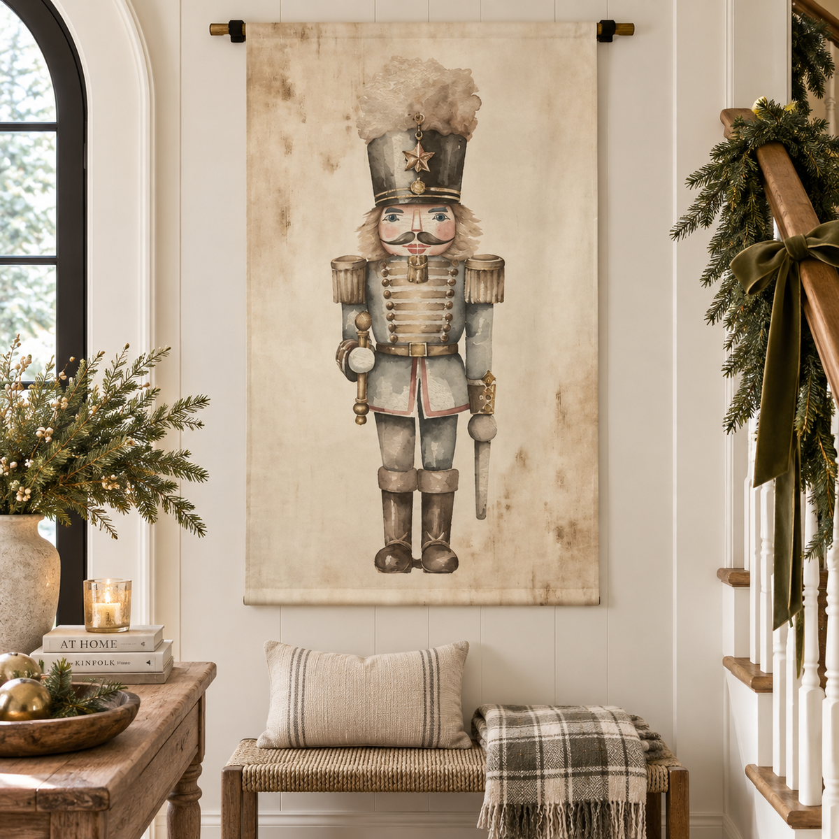 Holiday Medium Canvas Scroll