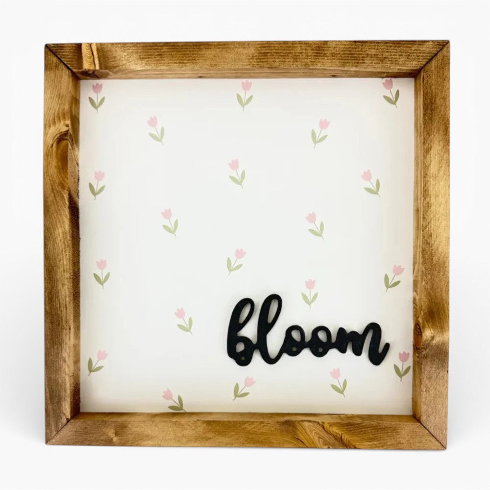 Bloom Tulip 3D Framed Art