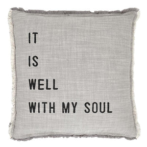 It Is Well With My Soul Euro Pillow