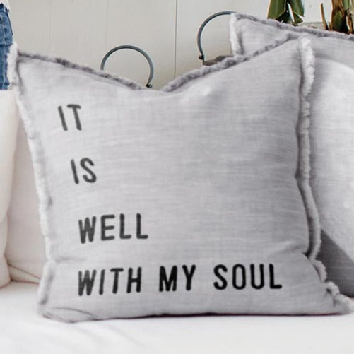 It Is Well With My Soul Euro Pillow