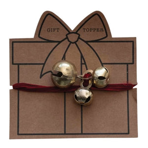 Jingle Bells Gift Topper