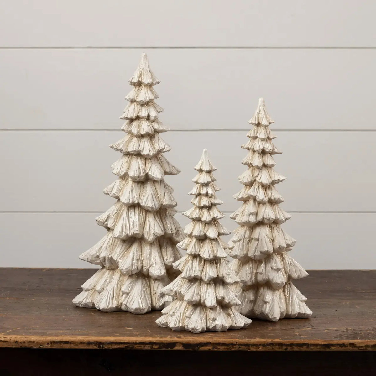 Cream Glitter Tree