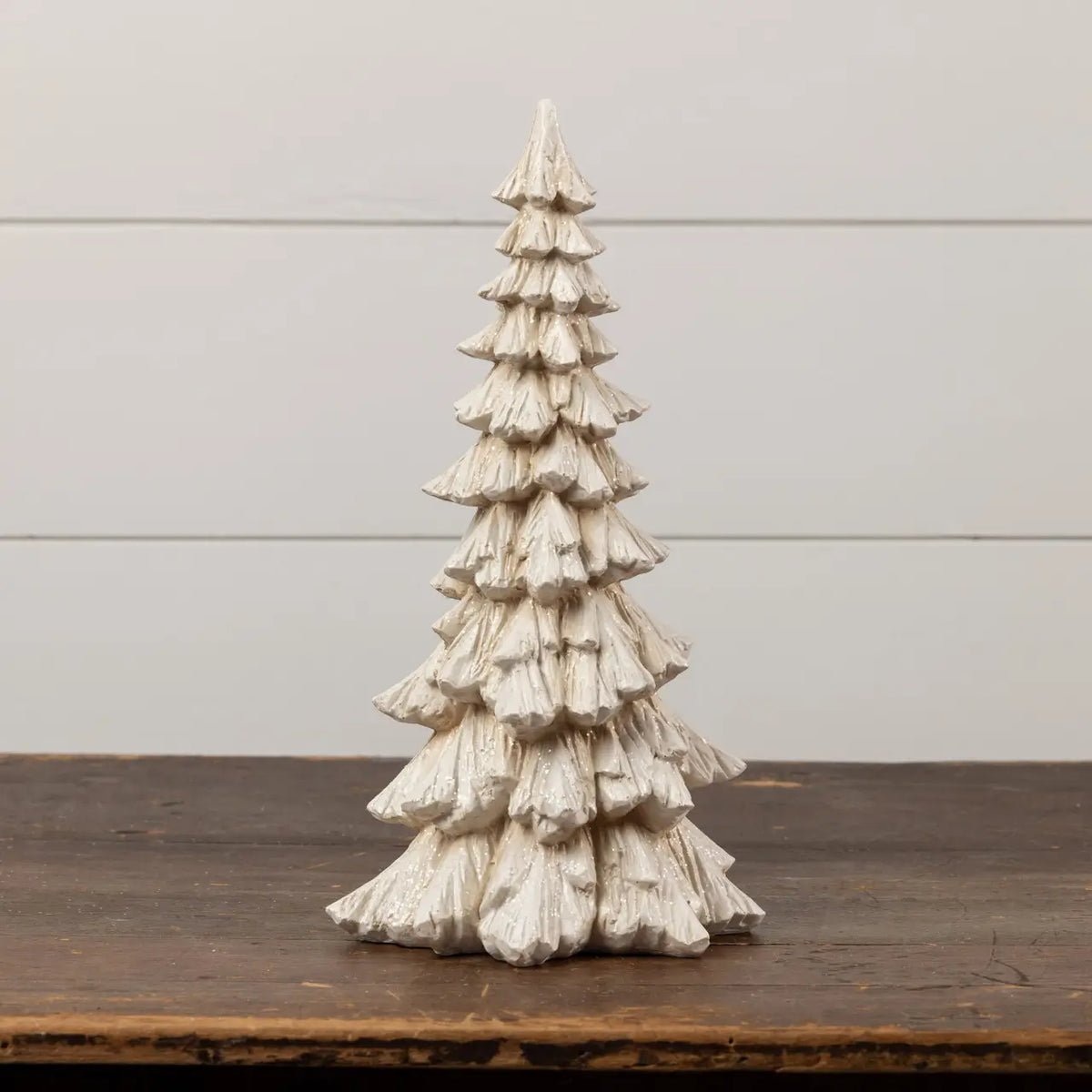 Cream Glitter Tree