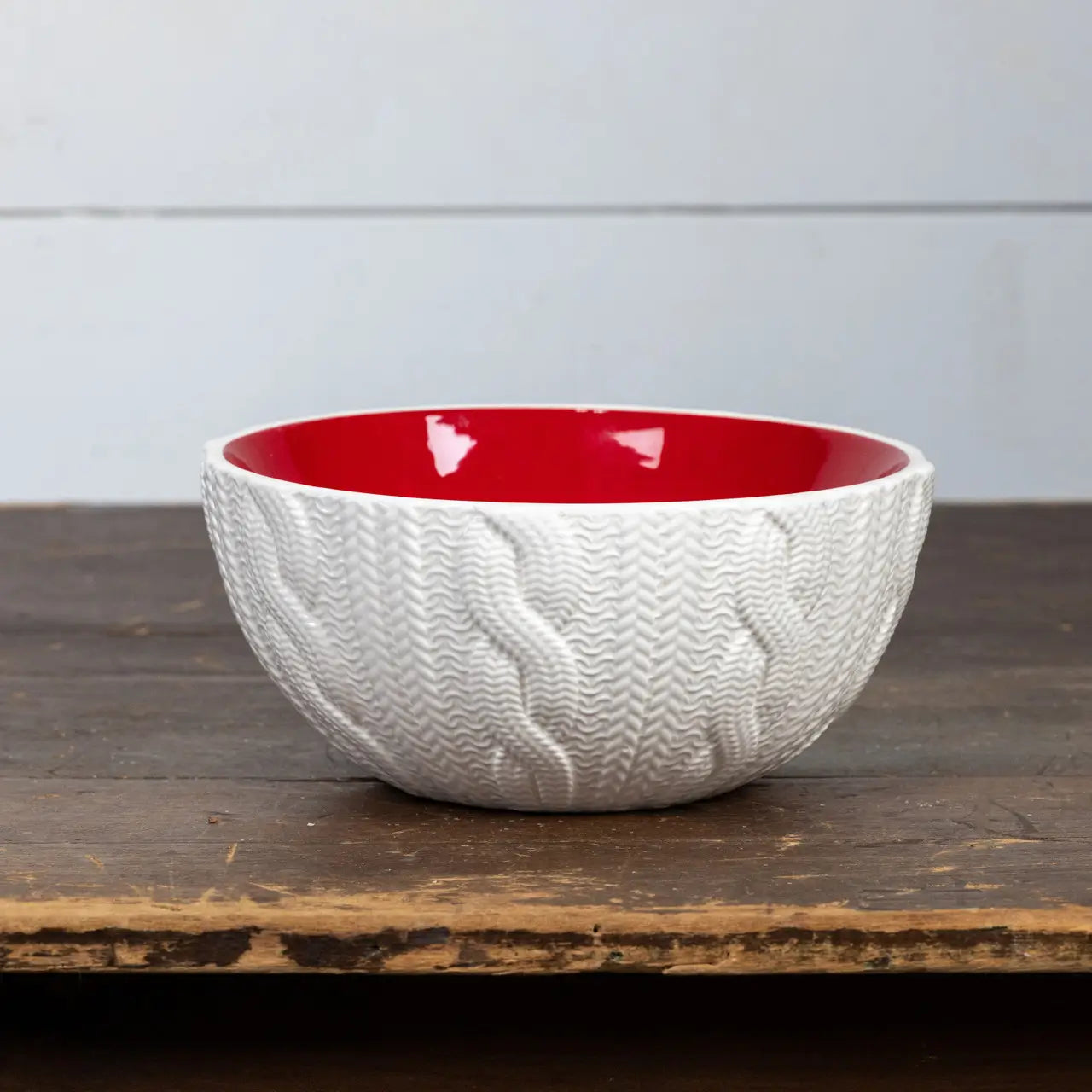 Cream Sweater Bowl