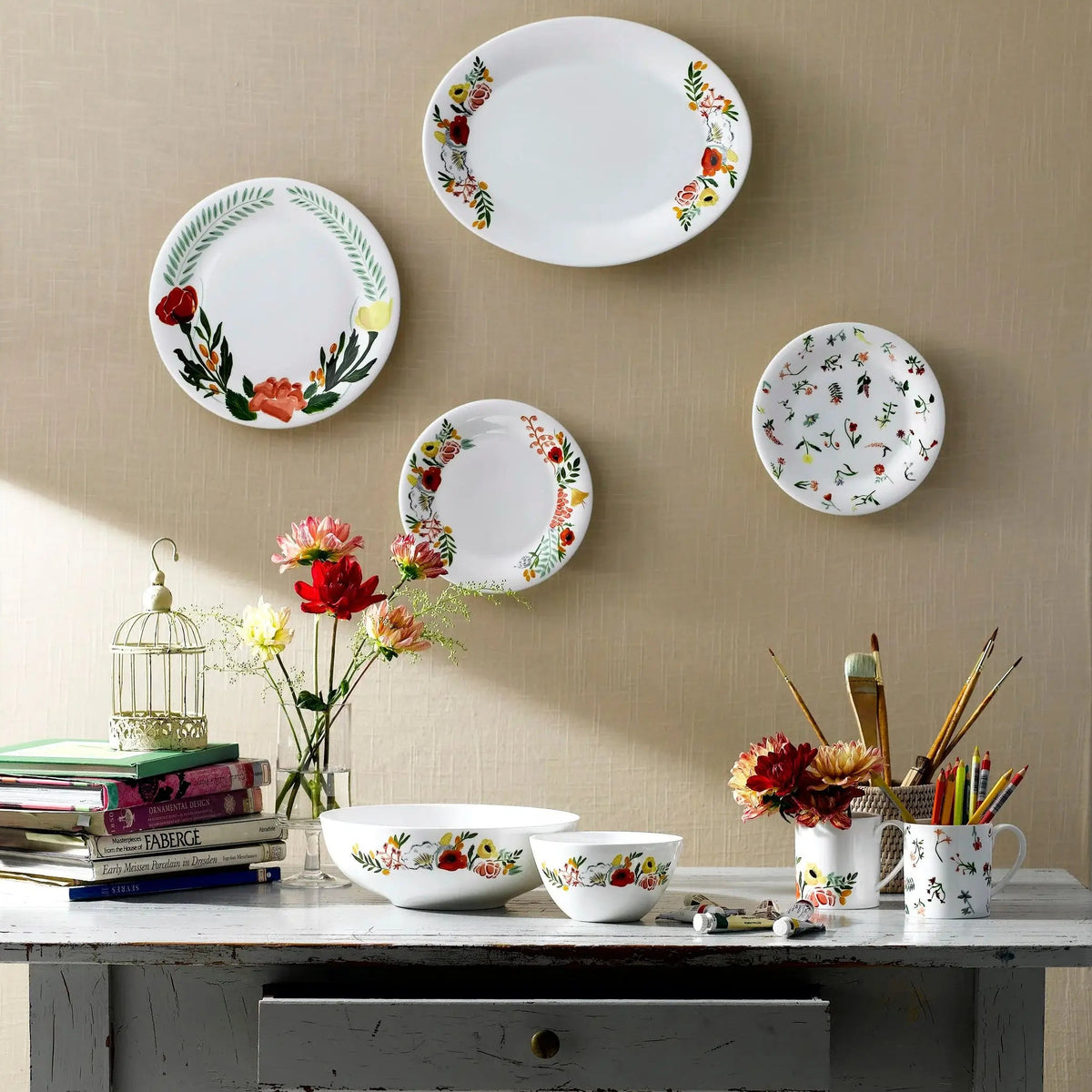Language of Flowers 10" Serving Bowl
