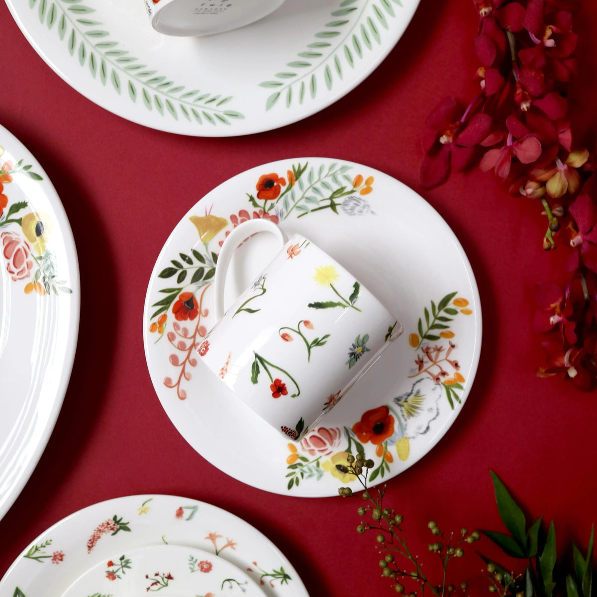 Language of Flowers Mug Set
