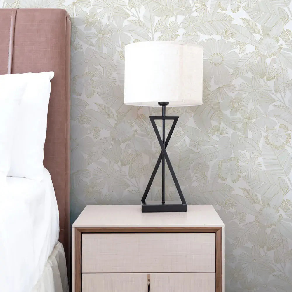 Metallic Bloom Peel & Stick Wallpaper