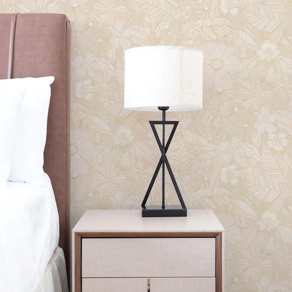 Metallic Bloom Peel & Stick Wallpaper
