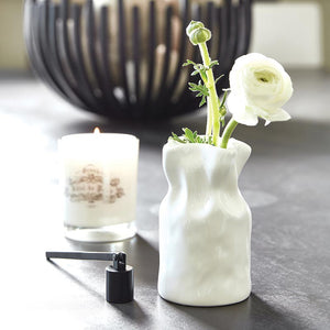 Miniature Cinched Ceramic Vase