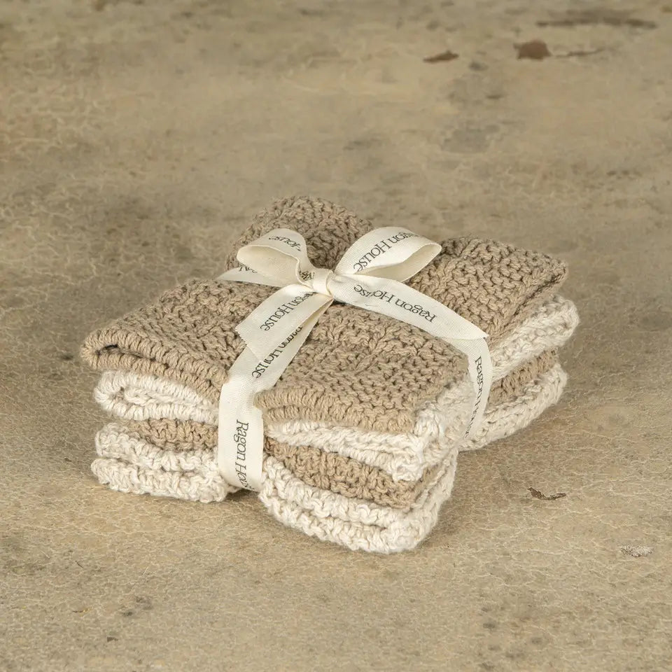 Knit Washcloth Set