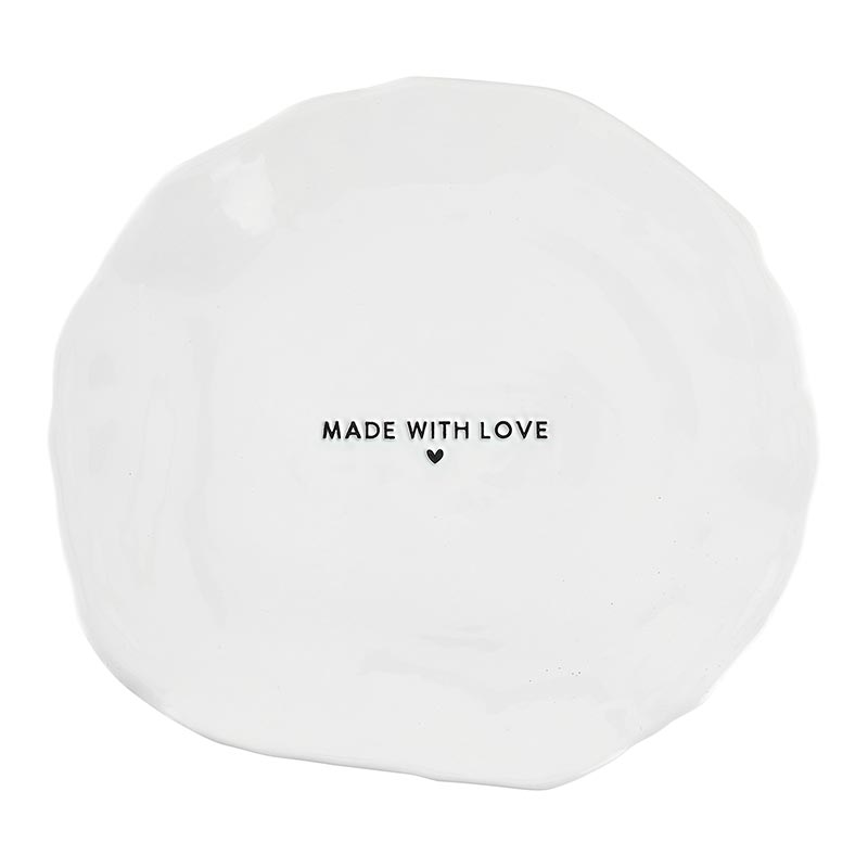 Ceramic Made With Love Platter Set