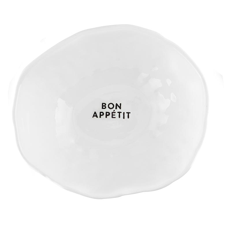 Ceramic Bon Appetit Bowls
