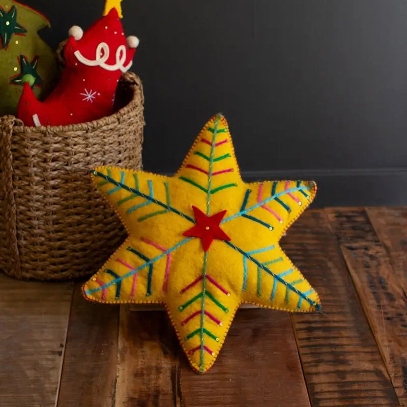 Felt Christmas Pillow