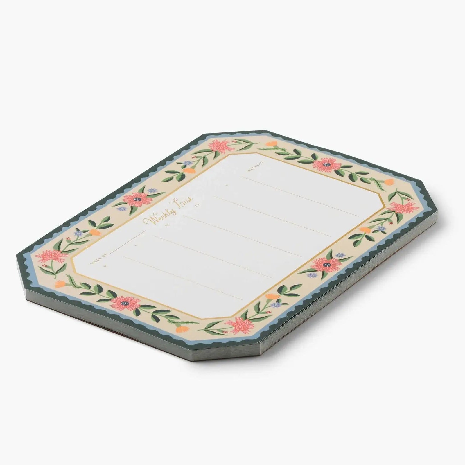 Rifle Paper Co. Aster Weekly Desk Pad