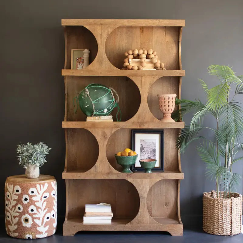 The Arches Wooden Display Bookshelf