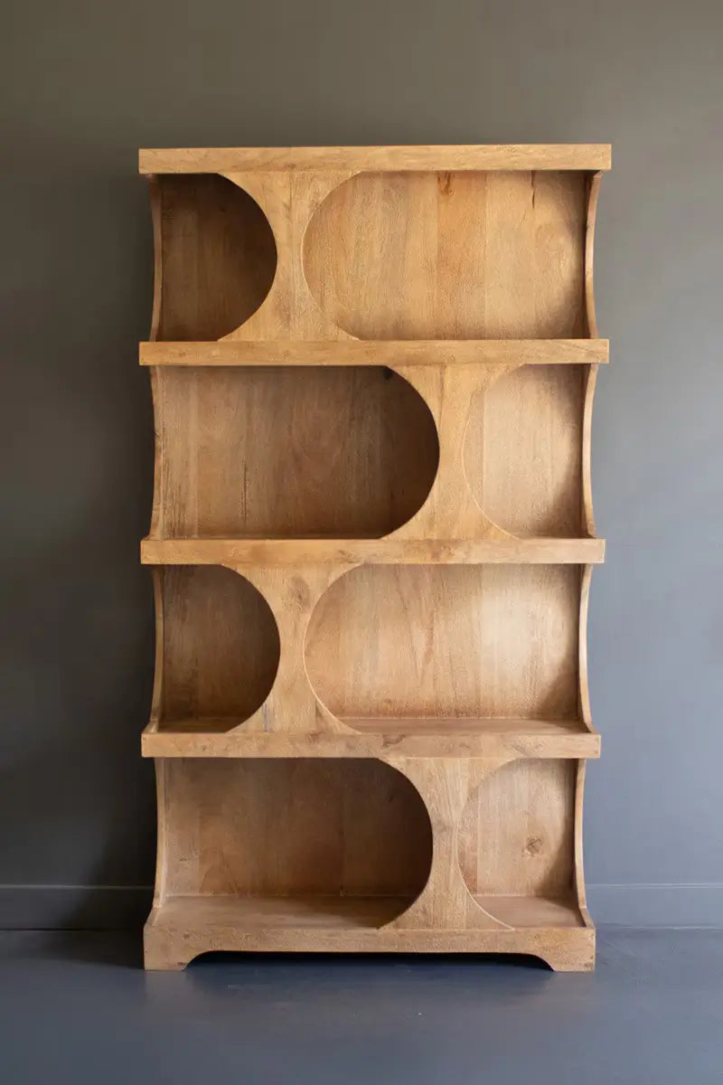 The Arches Wooden Display Bookshelf