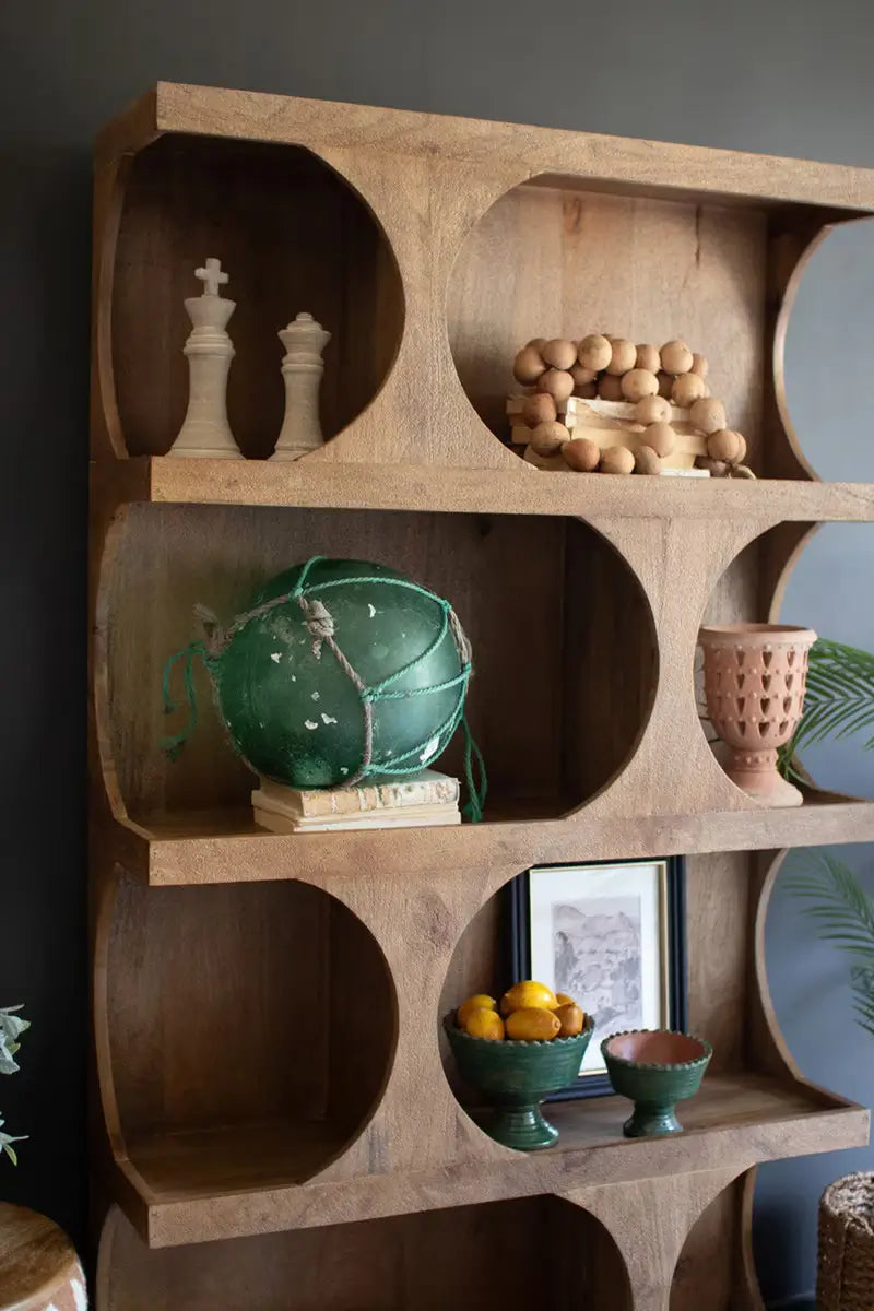The Arches Wooden Display Bookshelf