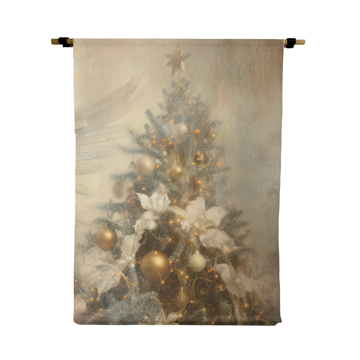 Neutral Christmas Tree Scroll
