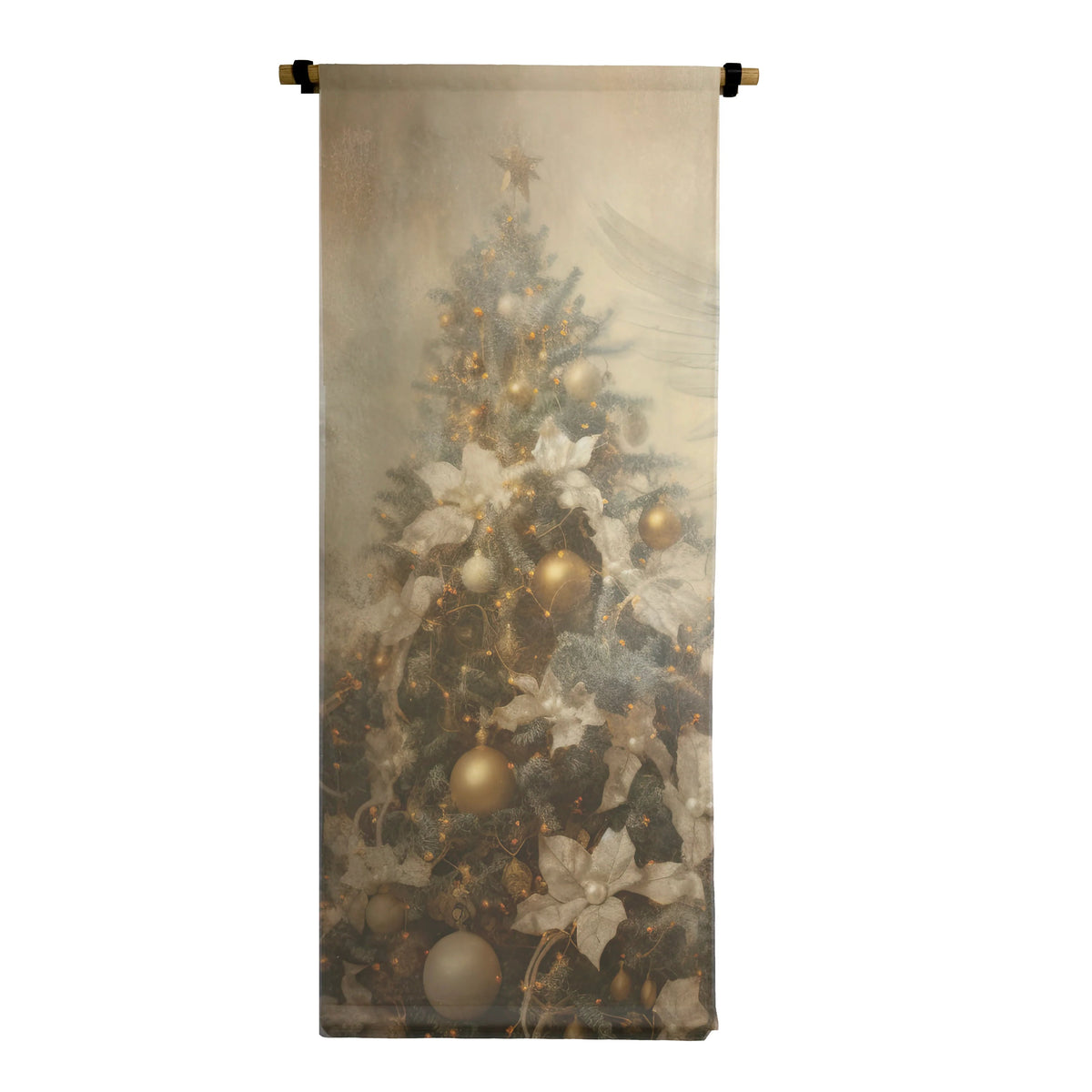 Neutral Christmas Tree Scroll