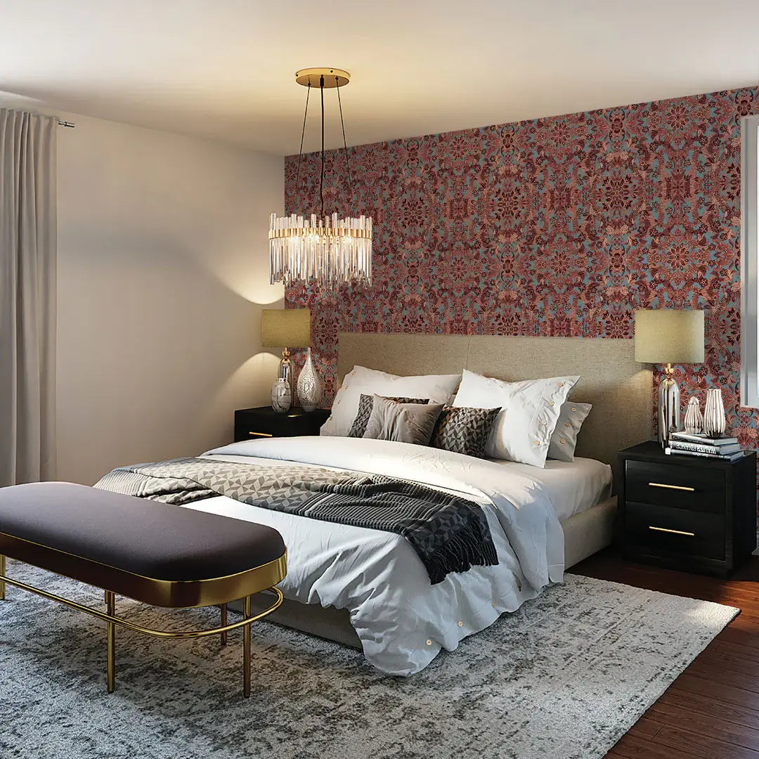 Ornate Medallion Peel & Stick Wallpaper