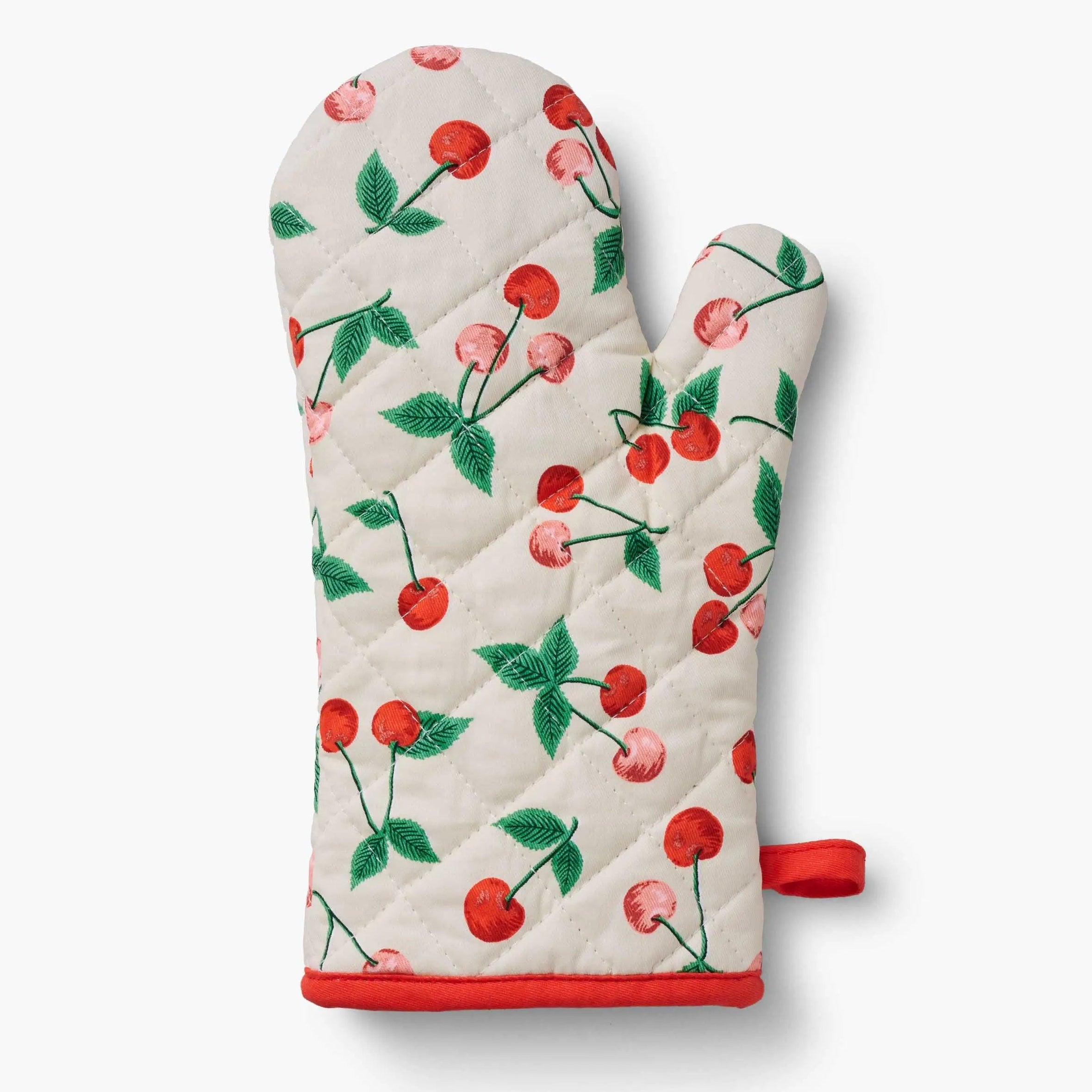 Rifle Paper Co. Cherries Oven Mitt