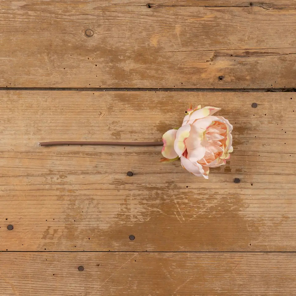 Pink Rose Spray 10.5"