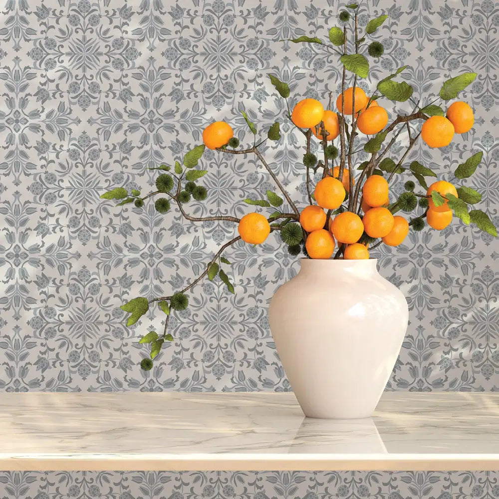 Ornamental Tile Peel & Stick Wallpaper