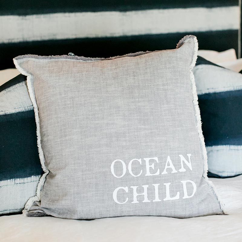 Ocean Child Euro Pillow