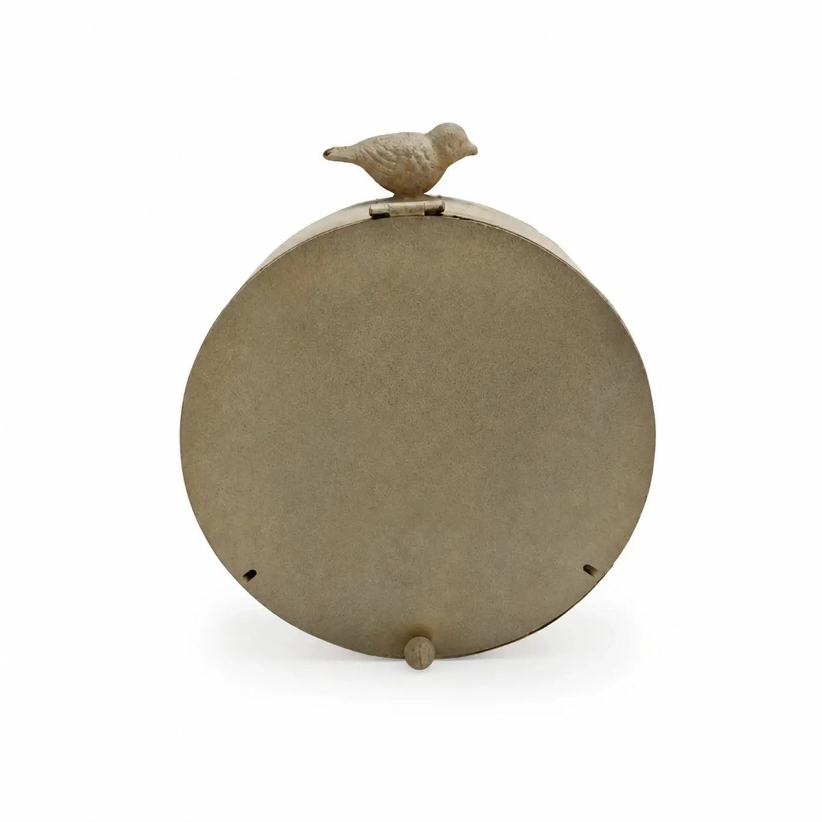 Vintage Bird Accent Table Clock