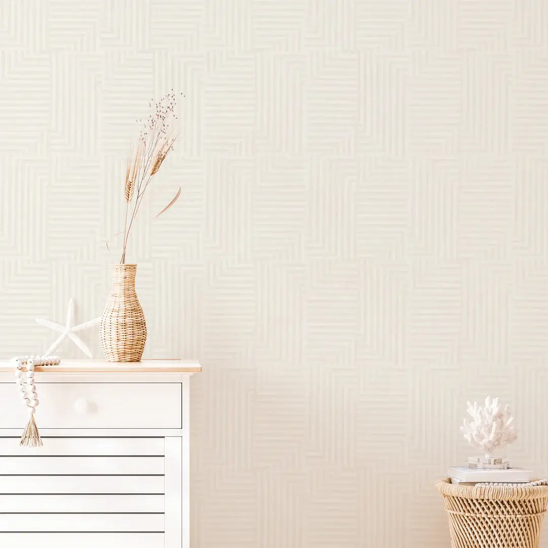 Geometric Patchwork Peel & Stick Wallpaper