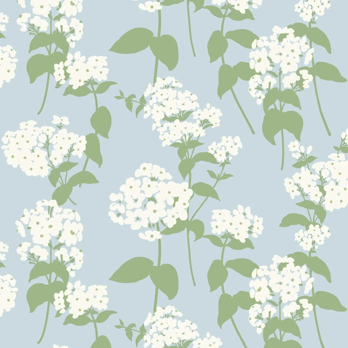 Pop Hydrangeas Peel &  Stick Wallpaper