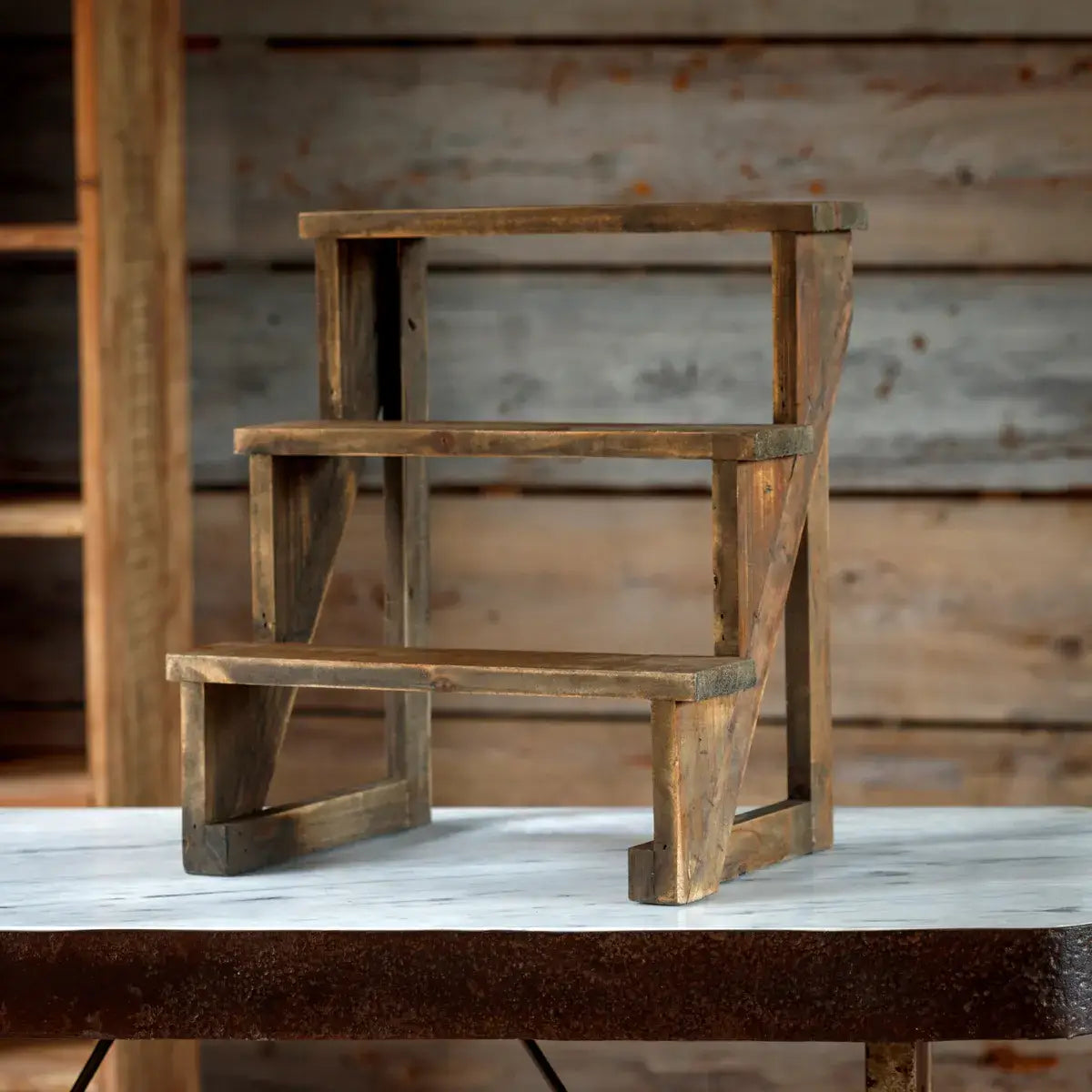 Flower Market Wooden Stand Set