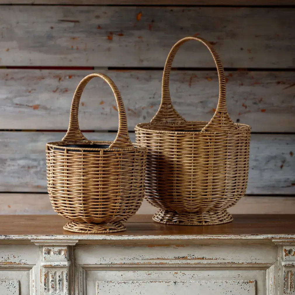 Poly Weave Garden Basket Set