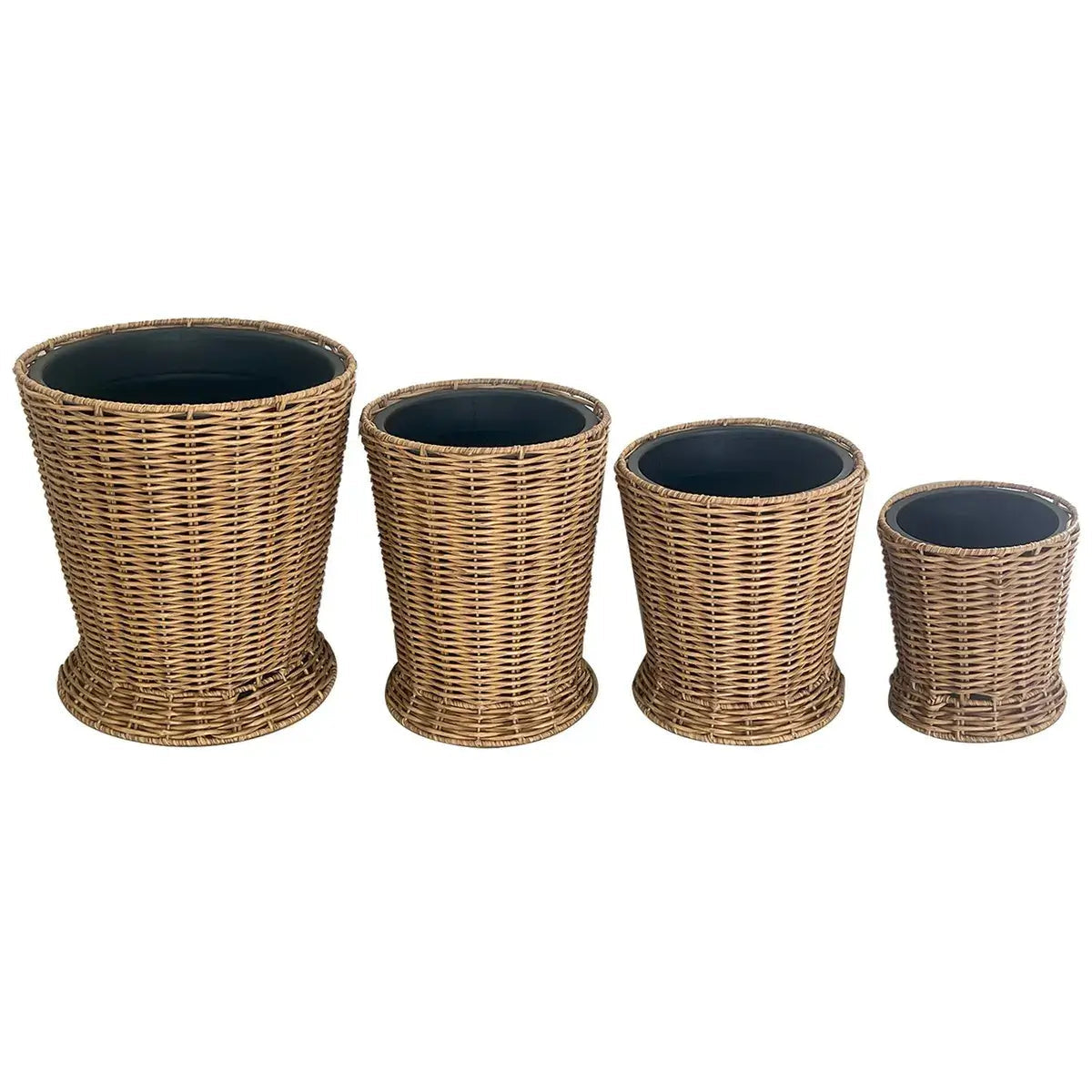 Poly Weave Field Flower Bucket Set