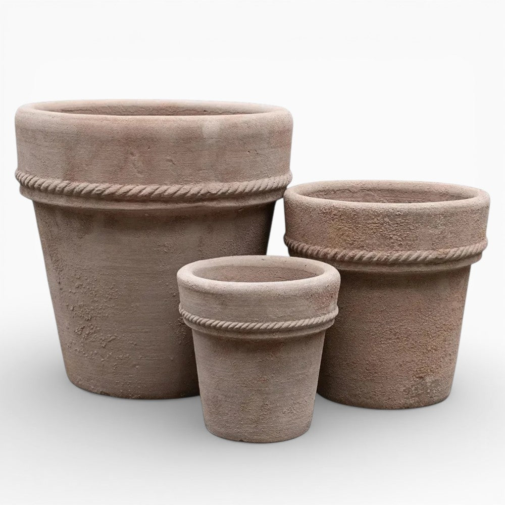 Cora Terra Cotta Pot Set