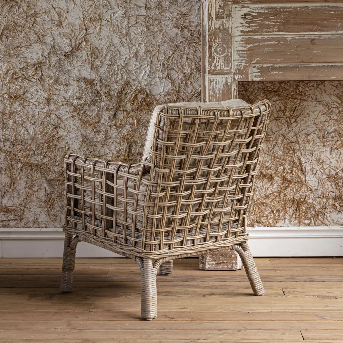 Trellis Rattan Armchair
