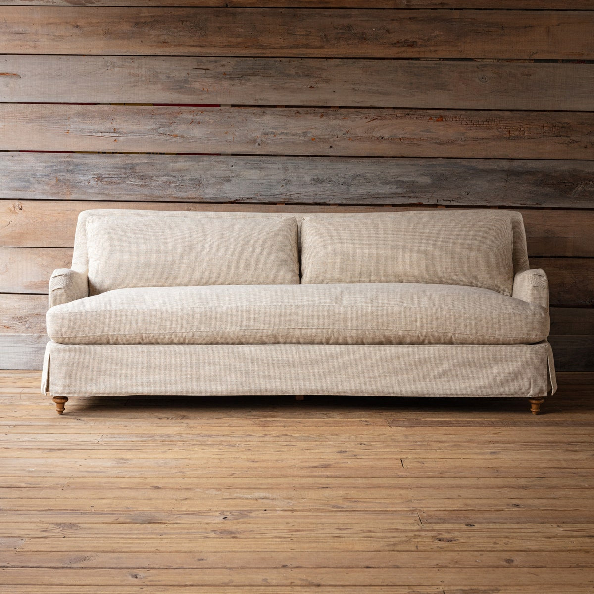 Houndstooth Slipcover Sofa