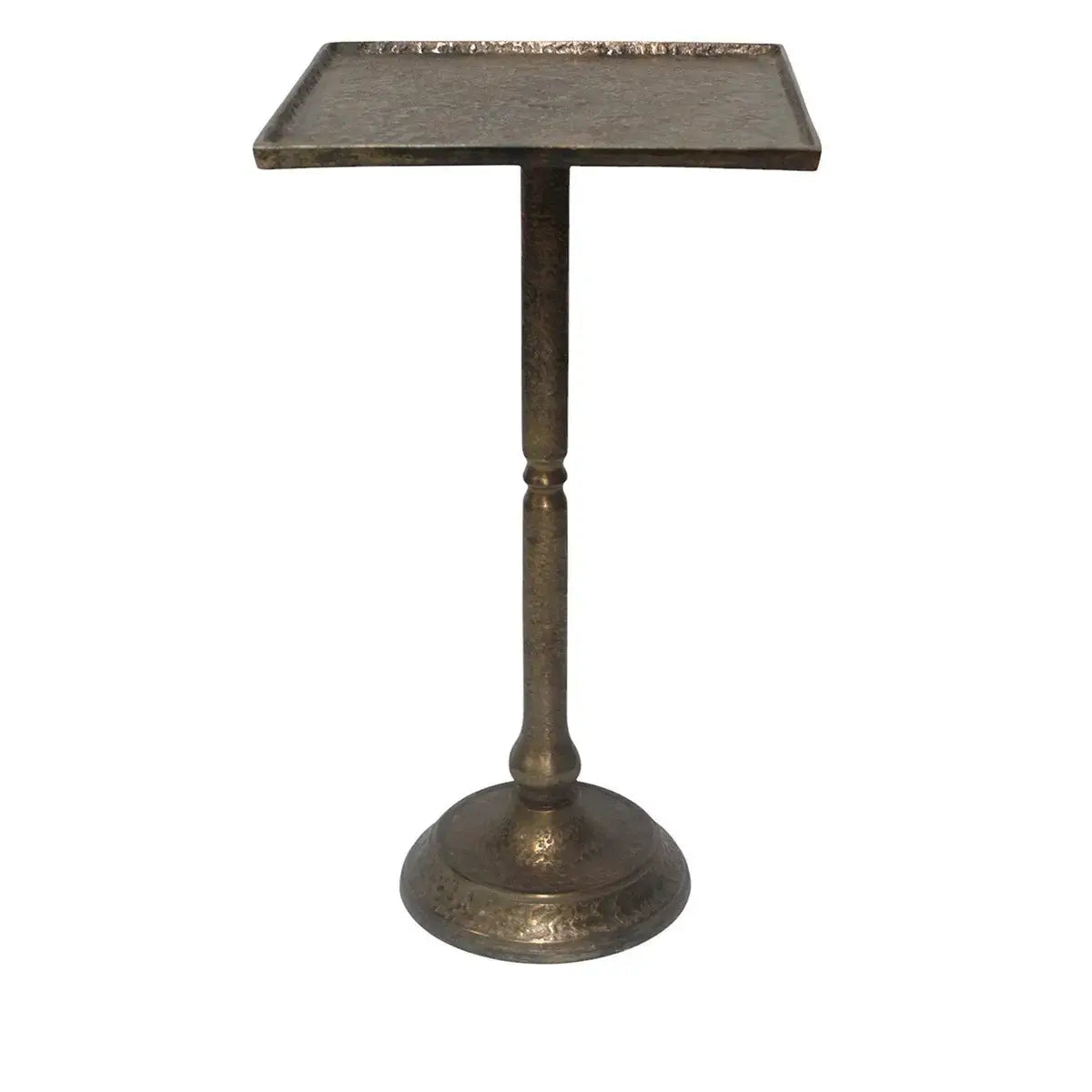 Antique Brass Side Table