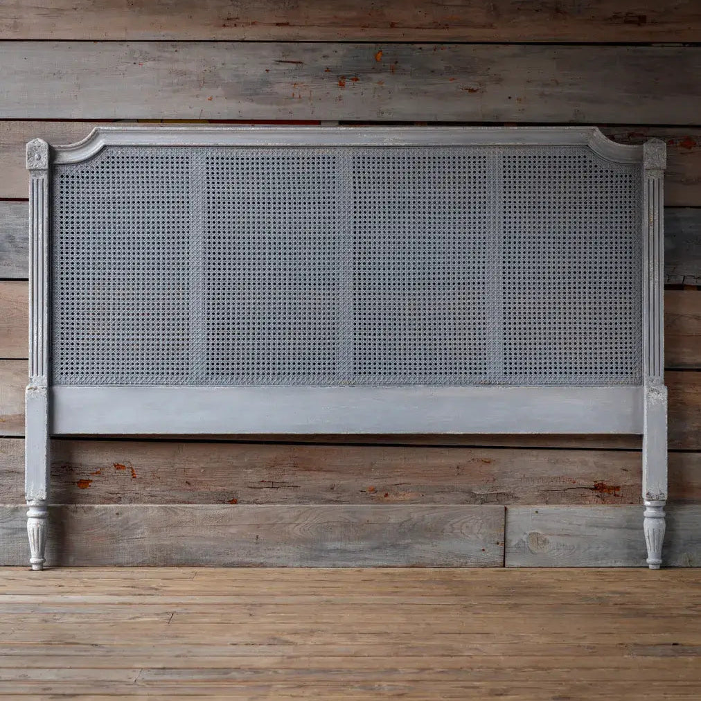 King Louis Cained Head Board