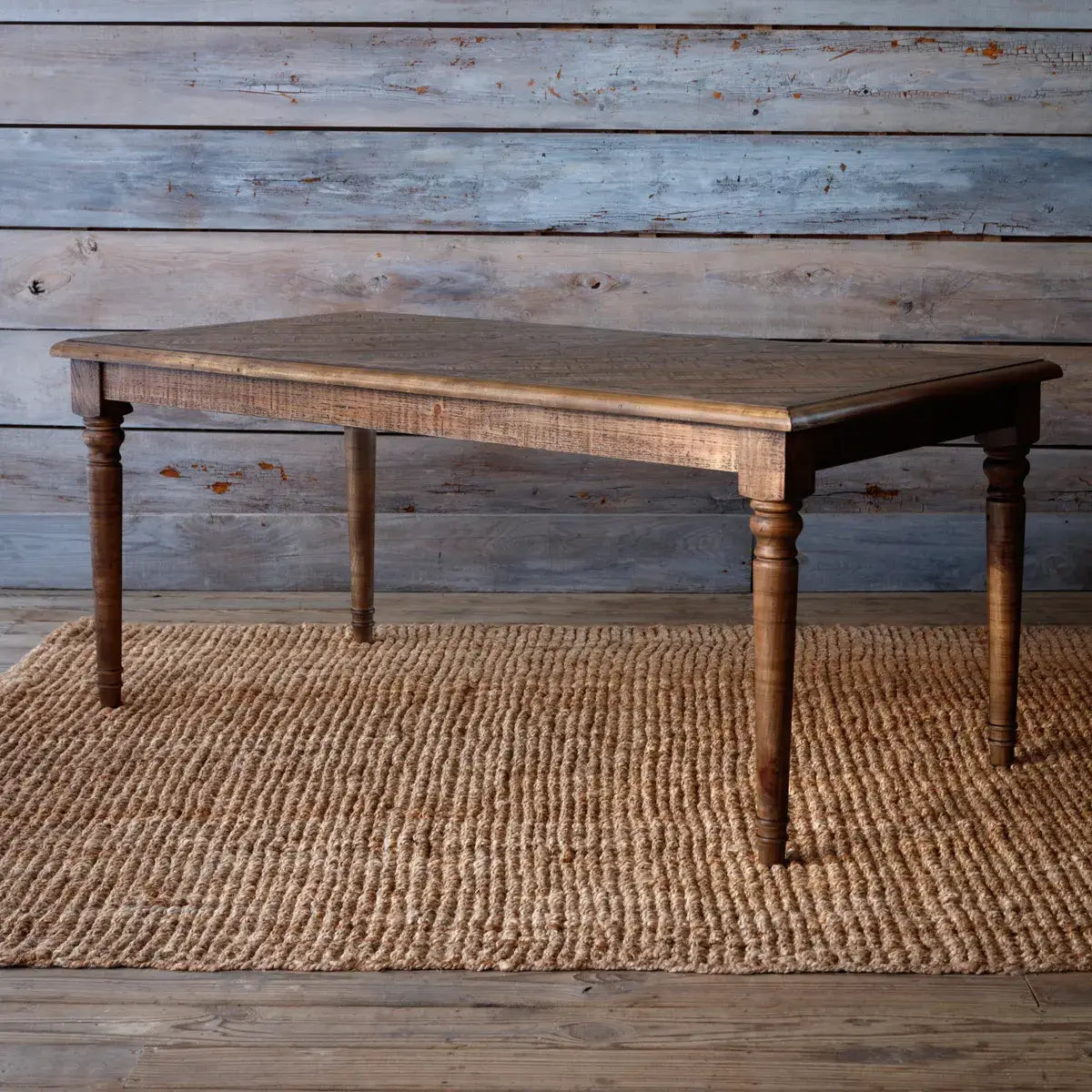 Adam's Diagonal Patterned Farmhouse Table