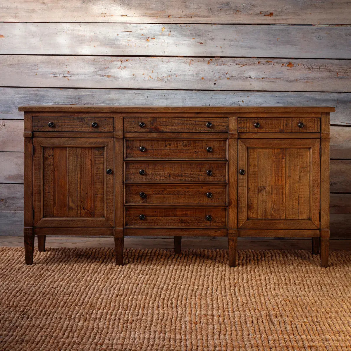 Walnut Finish Jefferson Sideboard